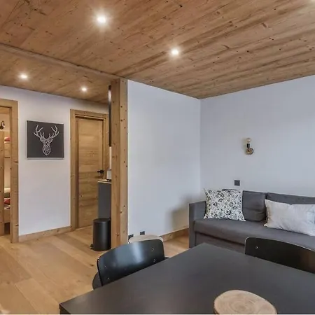 Apartmán T2 Megeve, 10 Min A Pied Du Centre *